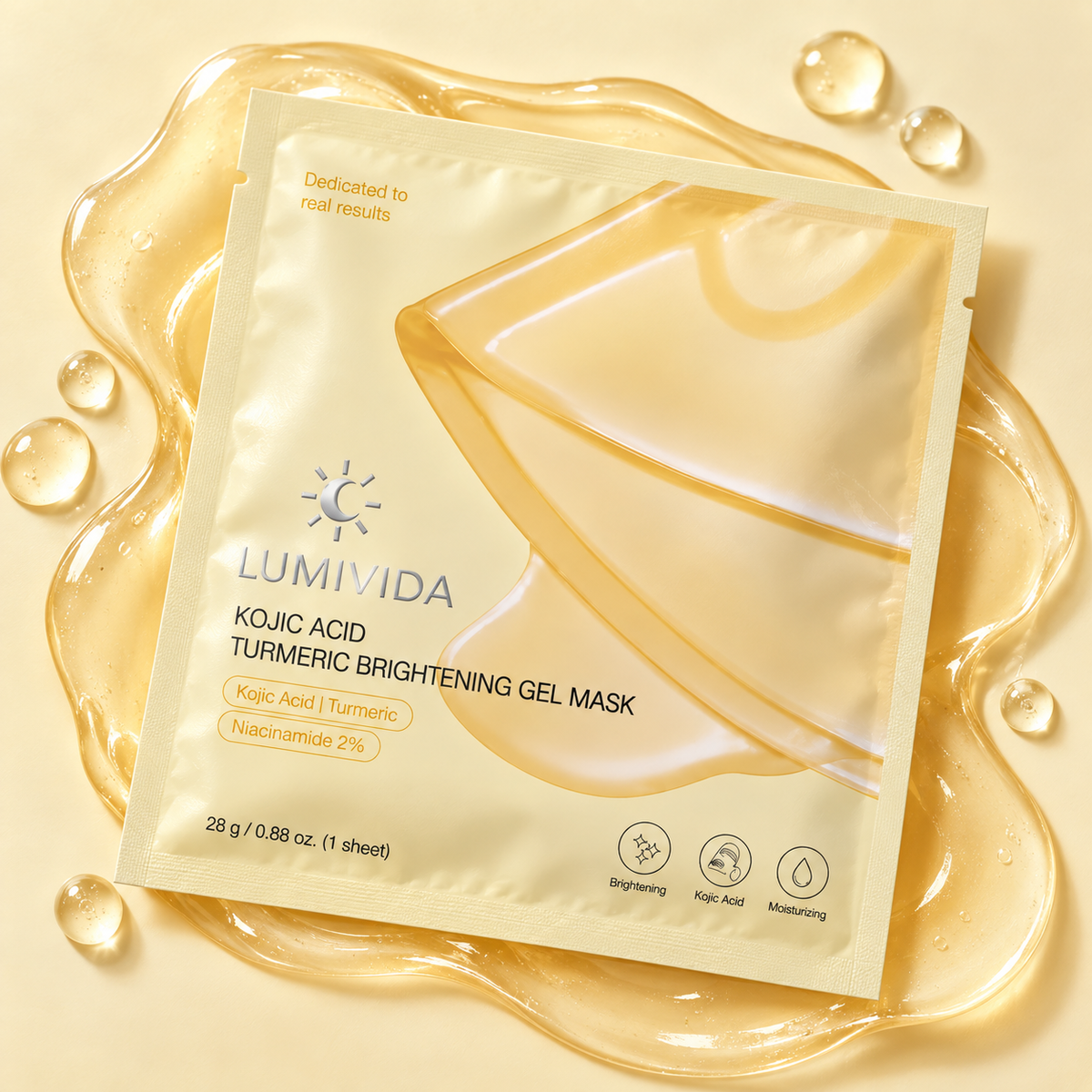 KOJIC ACID TURMERIC MASK