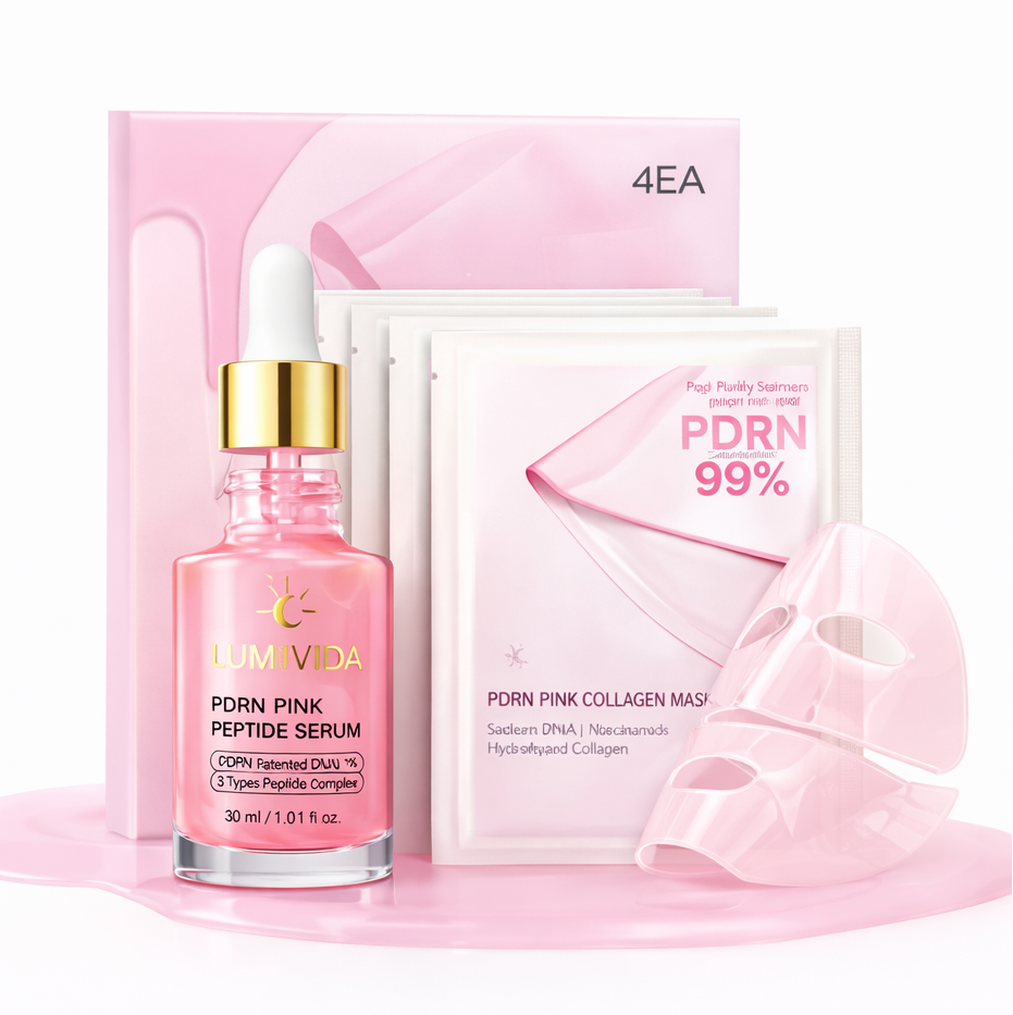 The Korean Glass Skin Ritual – PDRN Repair Set