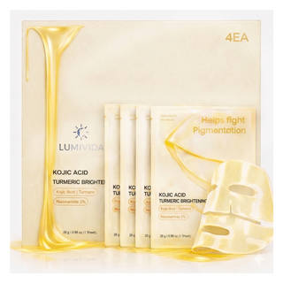 Kojic Acid Turmeric Face Mask 4 Pack