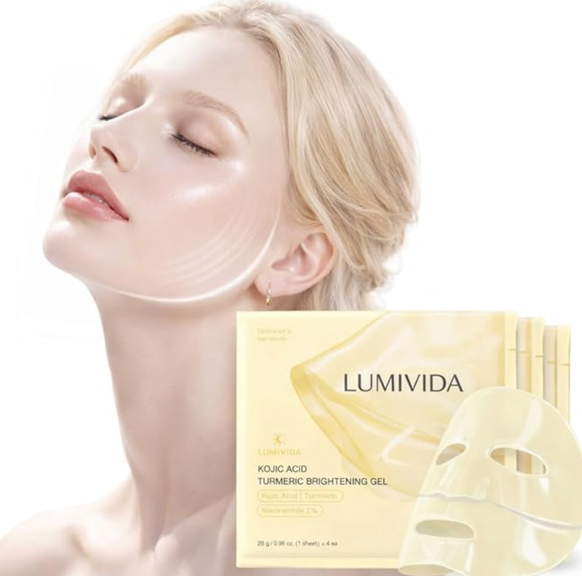 Kojic Acid Turmeric Face Mask