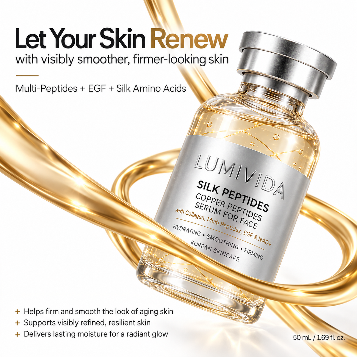 SILK PEPTIDES COPPER SERUM